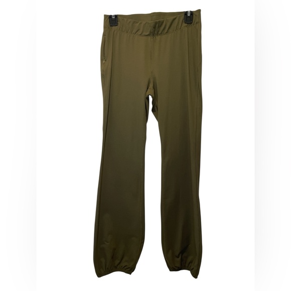 Free People MovementLet’s Bounce Dark Olive Pants size M